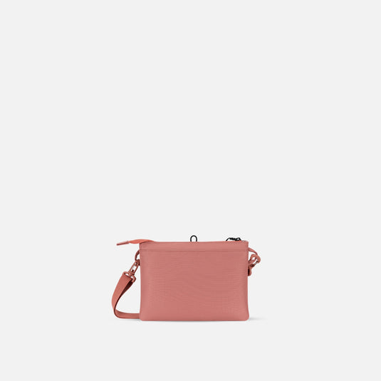 Zoom | Slim RFID Crossbody - Desert Pink