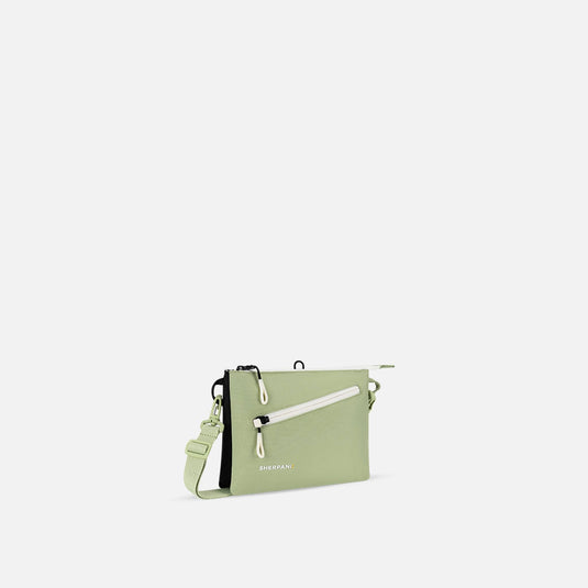 Zoom | Slim RFID Crossbody - Desert Pink