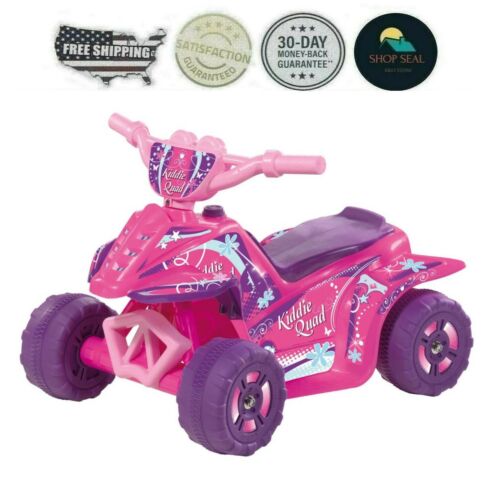 Load image into Gallery viewer, Cuatriciclo Carrito Cuatrimoto Para Bebe Niña Rosa 6V - Regalo de Calidad para Bebés
