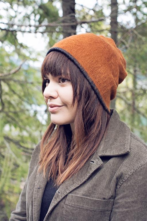 Load image into Gallery viewer, Cuenca Reversible Brushed Alpaca Beanie Hat
