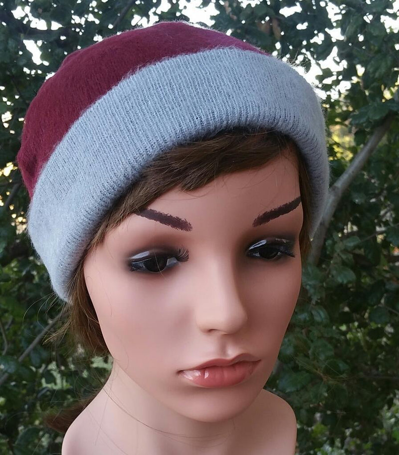 Load image into Gallery viewer, Cuenca Reversible Brushed Alpaca Beanie Hat
