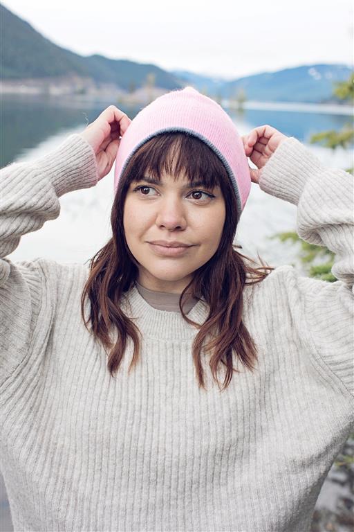 Load image into Gallery viewer, Cuenca Reversible Brushed Alpaca Beanie Hat
