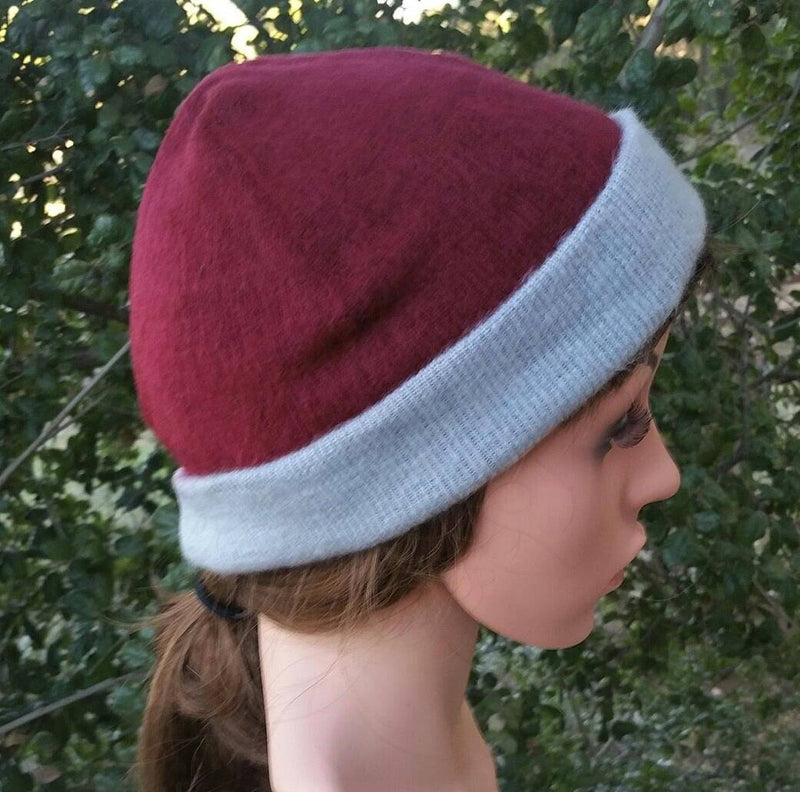 Load image into Gallery viewer, Cuenca Reversible Brushed Alpaca Beanie Hat
