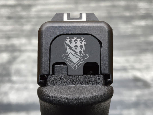 Milspin ARMY Slide Back Plates (Over 100 Emblems)