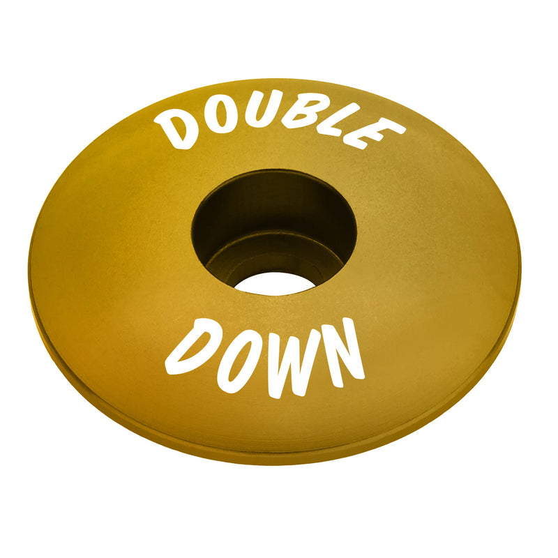 Load image into Gallery viewer, Double Down Bicycle Headset Cap
