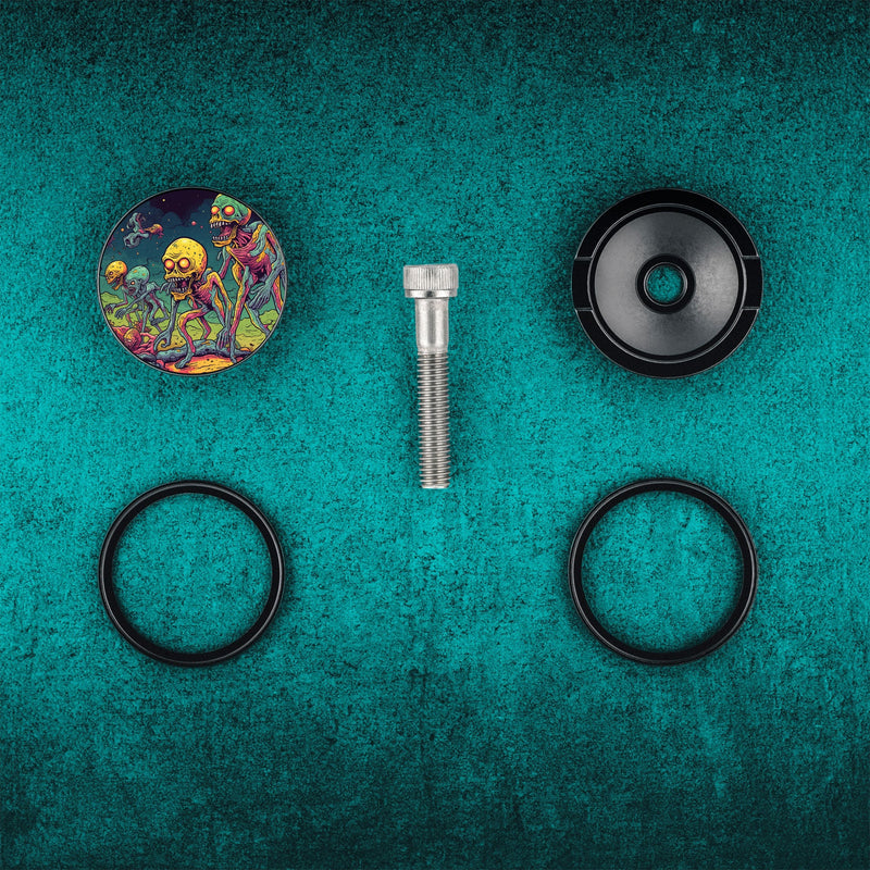 Load image into Gallery viewer, Astro Creep - Shapeshifter Bike Stem Cap
