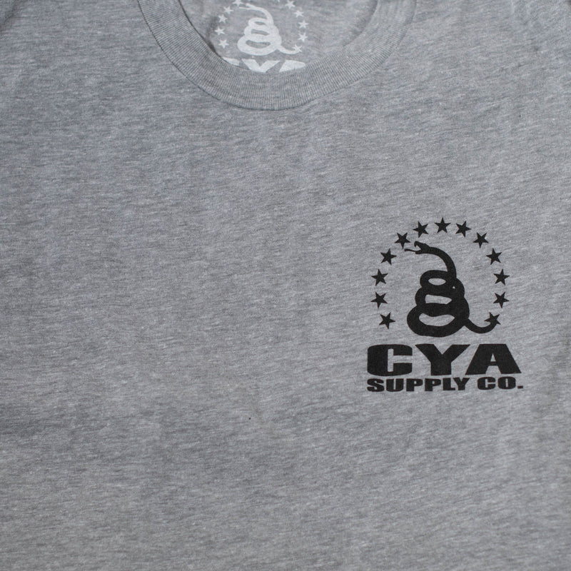 Load image into Gallery viewer, CYA Supply T-Shirt Snake Logo
