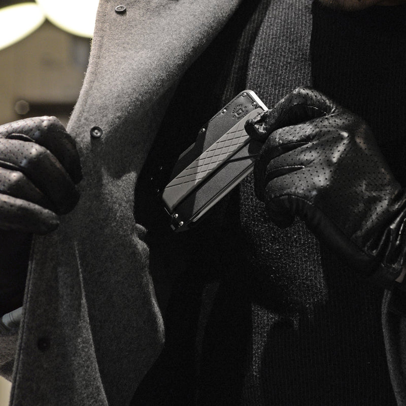 Load image into Gallery viewer, D01 Dapper™ Wallet - Special Edition - Batwing Grey
