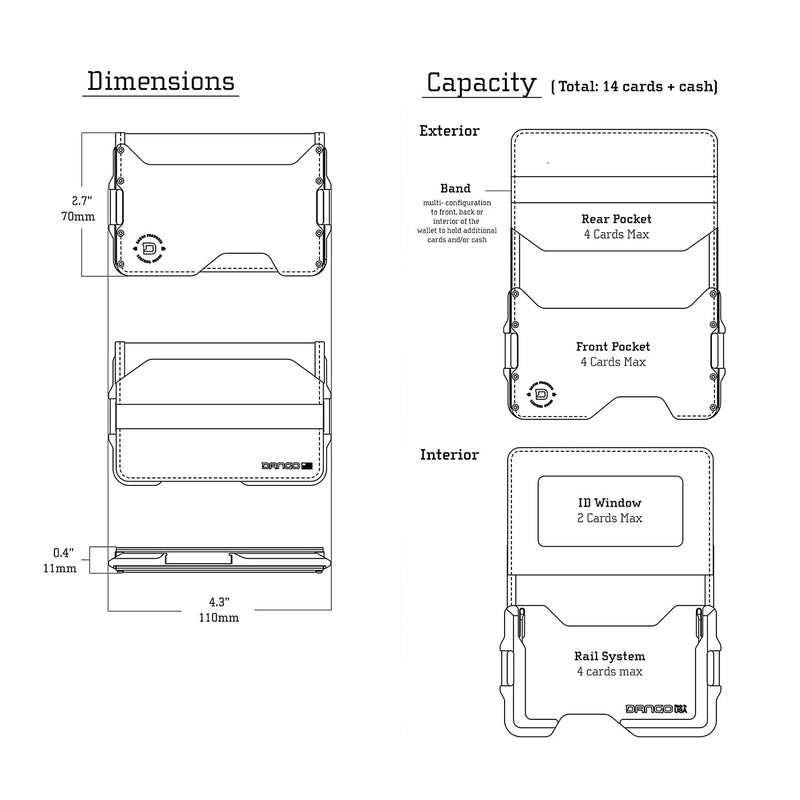 Load image into Gallery viewer, D03 Dapper™ Bifold Wallet
