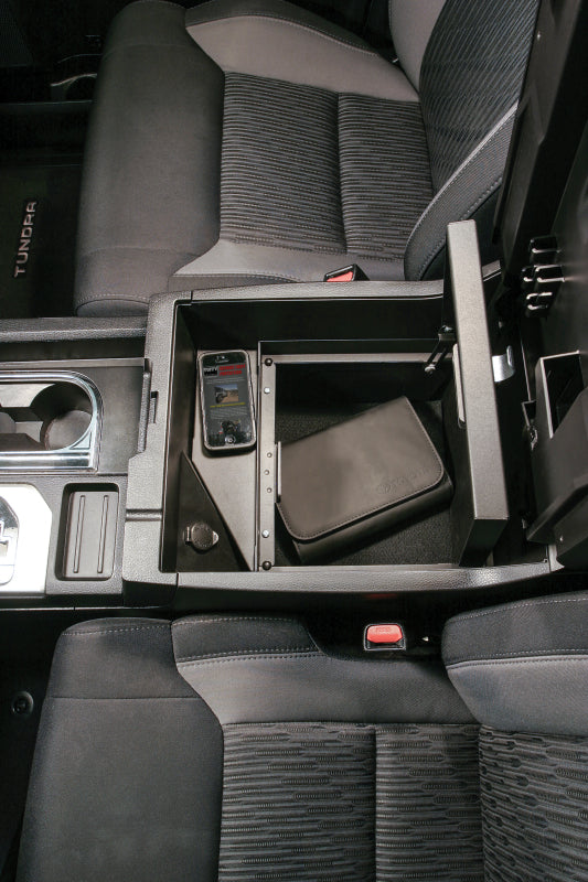 Load image into Gallery viewer, Tuffy Console Safe W/ Keyed Lock For Toyota Tundra W/ Flow Thru Console
