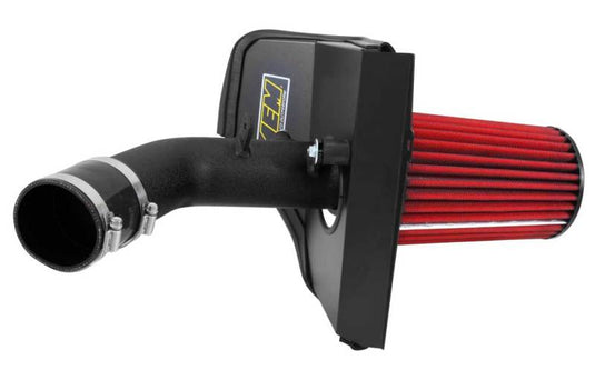 AEM Induction AEM 15-17 Subaru WRX STi 2.5L H4 - Cold Air Intake System - Wrinkle Black 21-735WB