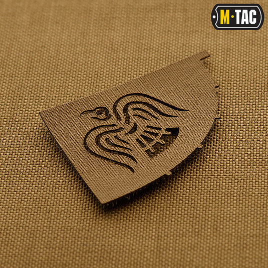 M-Tac Patch Raven Banner Laser Cut Through