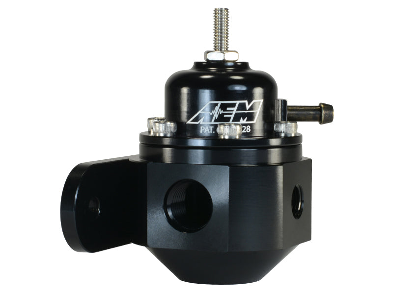 Load image into Gallery viewer, AEM Electronics Universal Fuel Pressure Regulator Black
