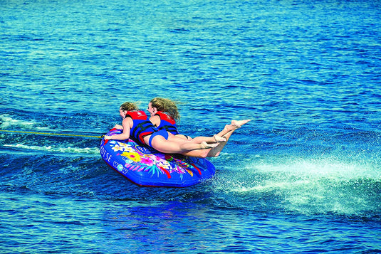 WOW Sports Paradise 2 Person 2P Soft Top Towable (22-WTO-3983)
