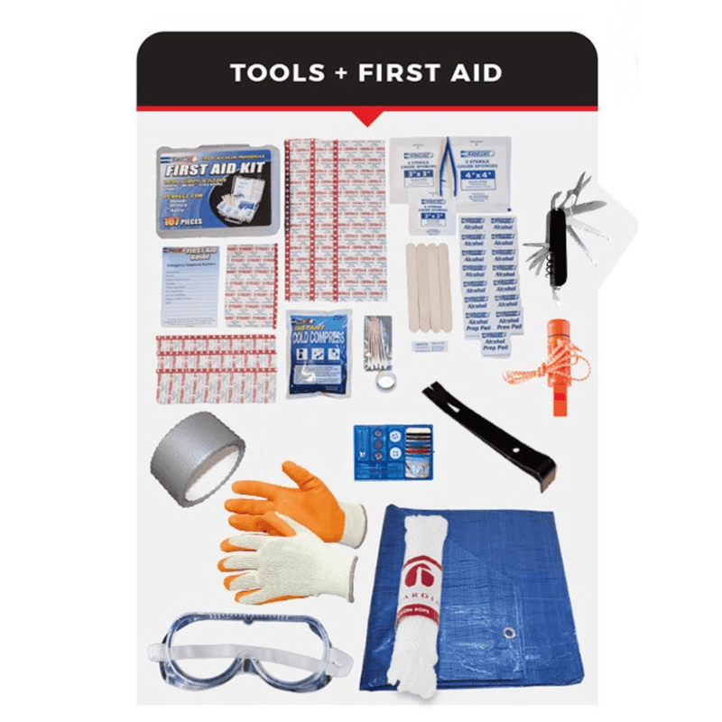 Load image into Gallery viewer, WSK 5-Person 72-Hour Emergency Survival Bucket Kit
