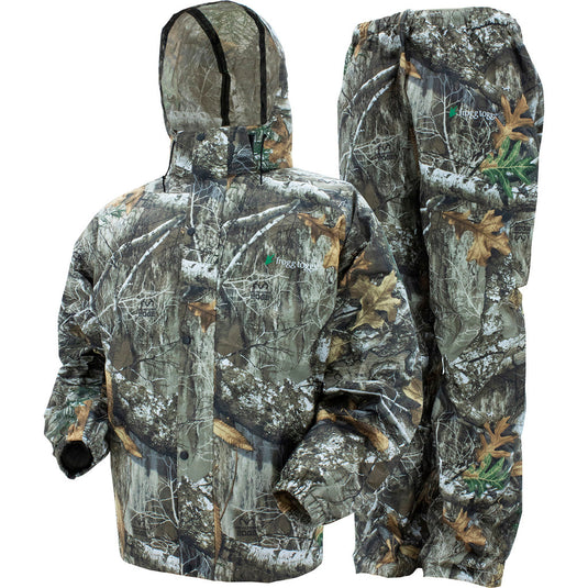 Frogg Toggs All Sport Rain Suit Realtree Edge Large