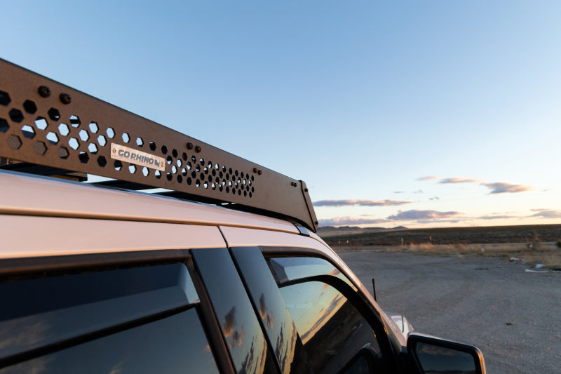 Load image into Gallery viewer, Go Rhino 21-23 Ford F-150 CC Ceros Low Profile Roof Rack - Tex. Blk
