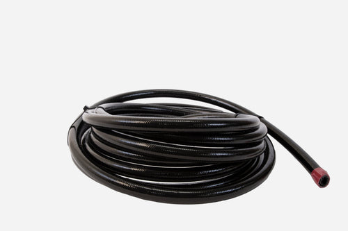 Aeromotive PTFE SS Braided Fuel Hose - Black Jacketed - AN-10 x 12ft 15329