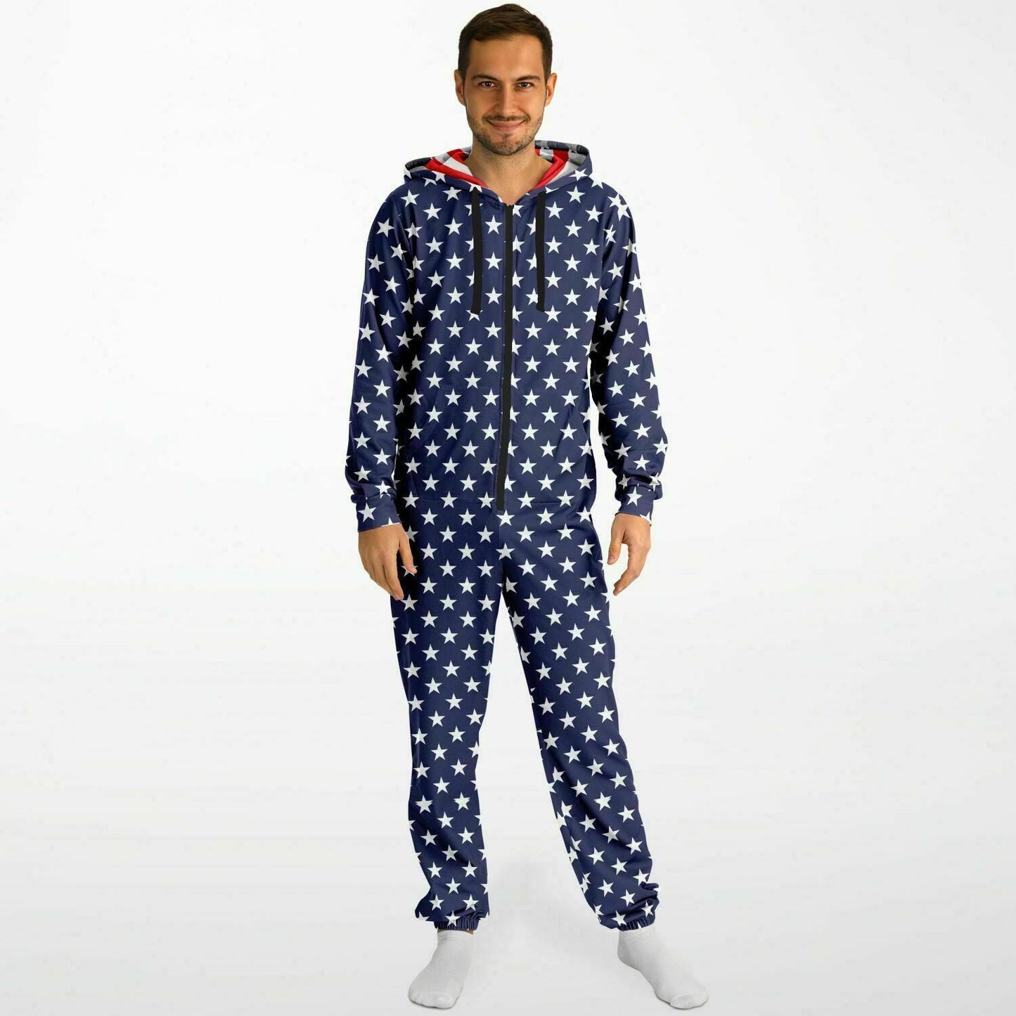 Rad Palm Star Spangled Jumpsuit