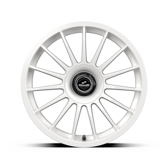 fifteen52 Podium 19x8.5 / 5x114.3 BP / 35mm ET / 73.1mm CB / 6.14in BS / Rally White Wheel