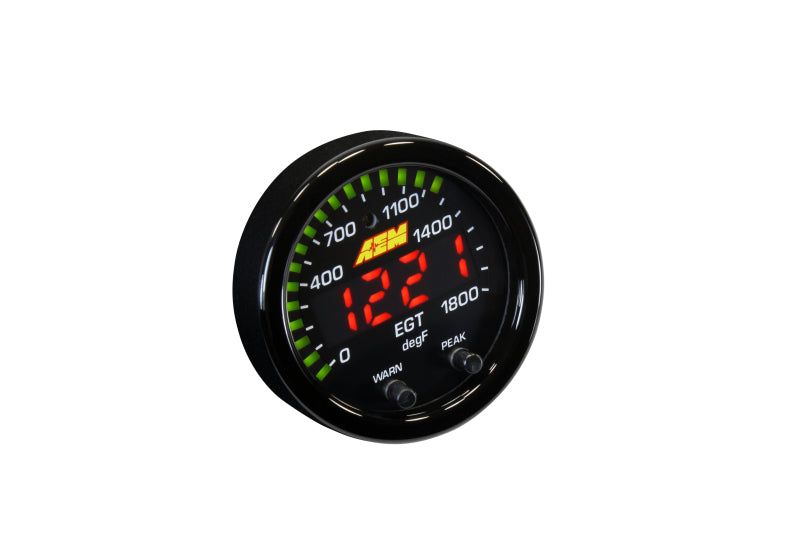 Load image into Gallery viewer, AEM Electronics Boost / Pyrometer Gauge
