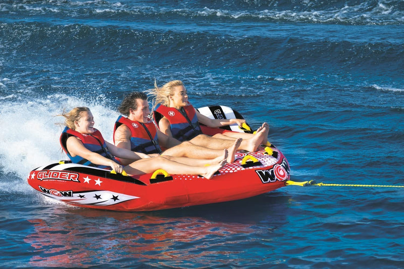 Load image into Gallery viewer, WOW Watersports Glider 3 Person 3P Towable with Flex Seating

