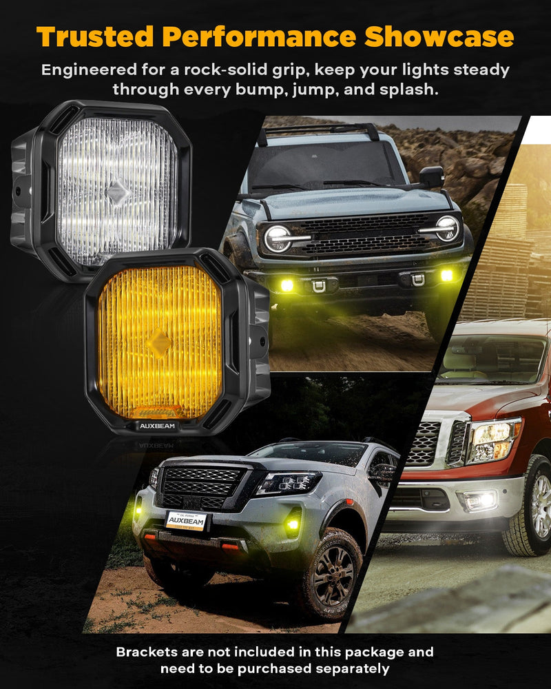 Load image into Gallery viewer, Color Play Series 3 Inch LED Fog Light Kit For Ford Honda Nissan Subaru Acura
