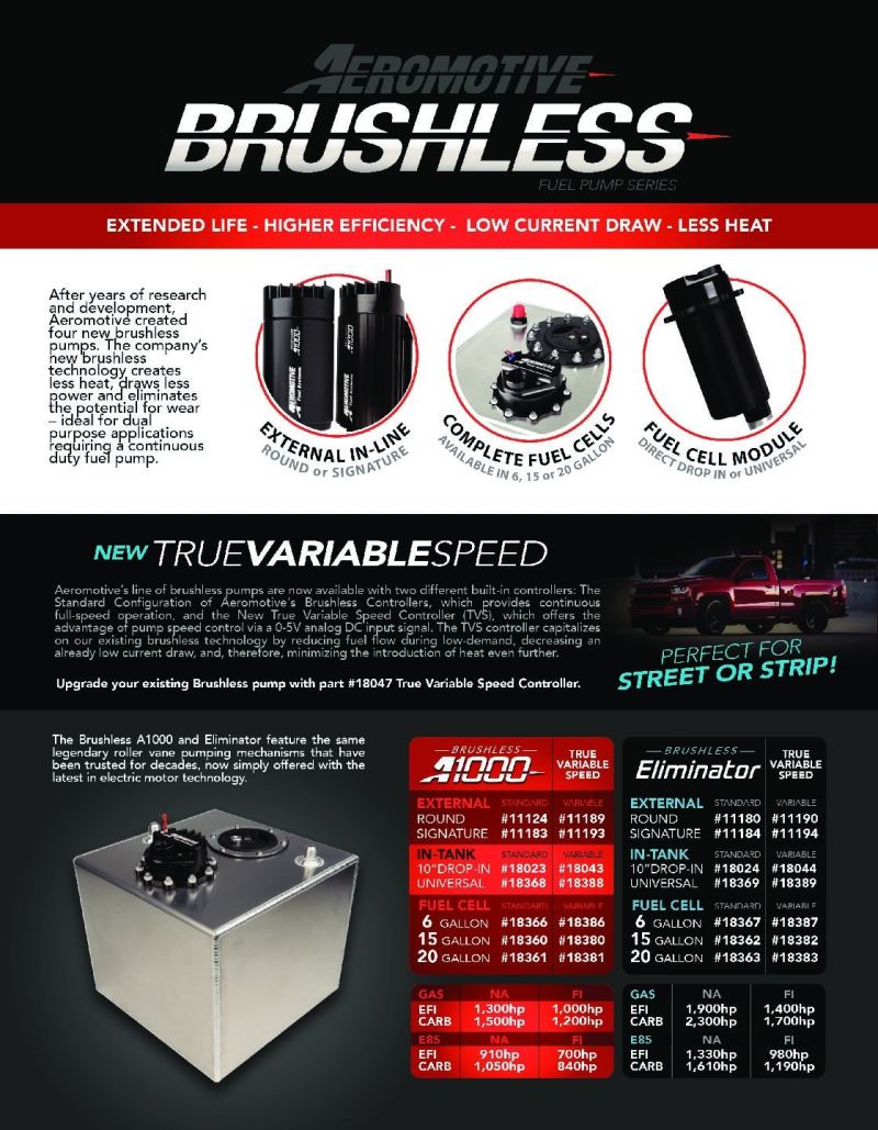 Load image into Gallery viewer, Aeromotive Brushless A1000-Series Fuel Pump, In-line
