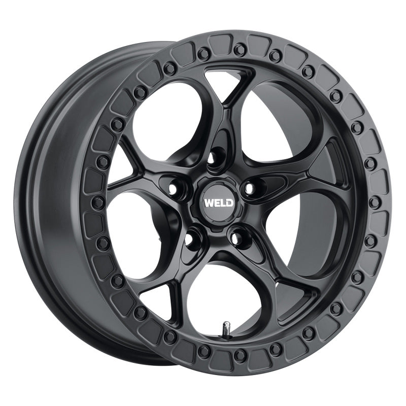 Load image into Gallery viewer, Weld Off-Road W108 17X9.0 Ledge 5X127 ET-12 BS4.50 Satin Black 71.5
