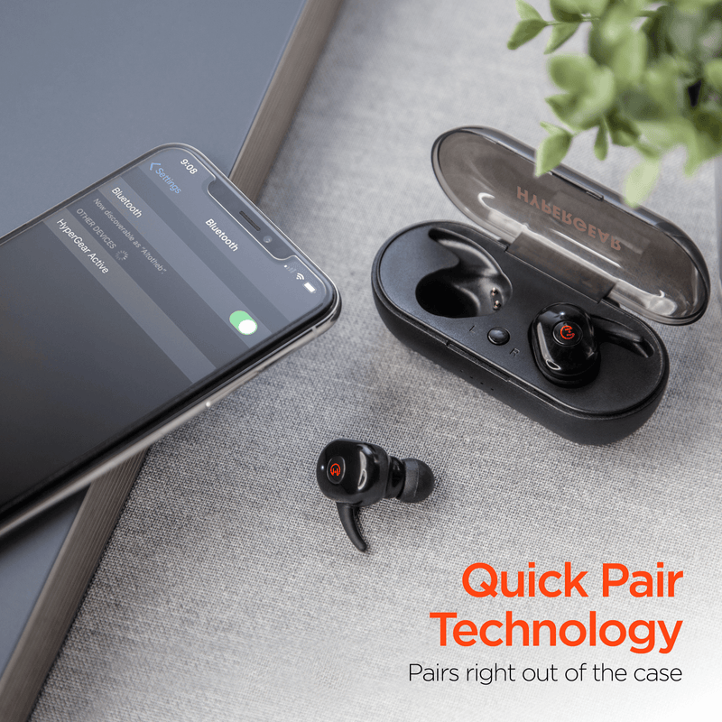 Load image into Gallery viewer, HyperGear Active True Wireless Earbuds with USB-C Connector
