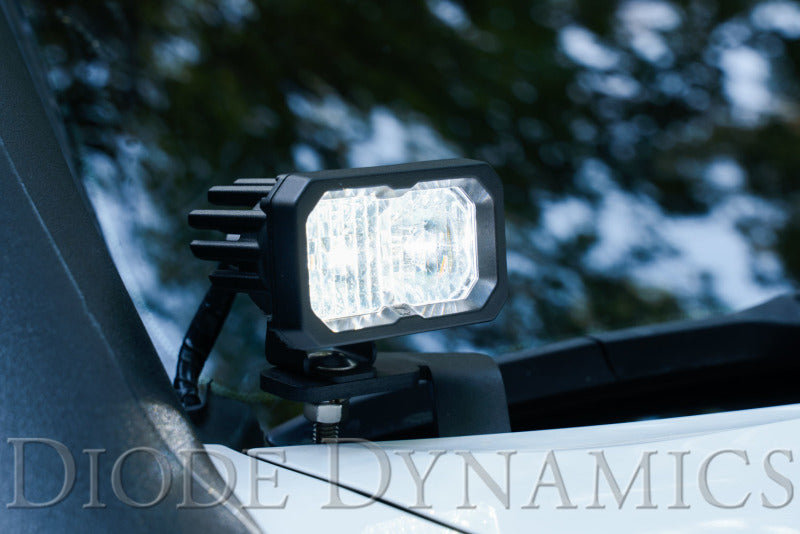 Load image into Gallery viewer, Diode Dynamics 16-21 Toyota Tacoma Sport SS3 LED Ditch Light Kit - Yellow Combo
