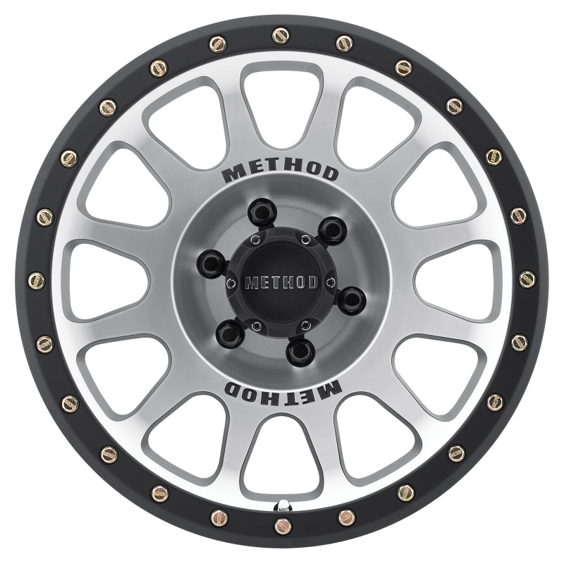 Load image into Gallery viewer, Method MR305 NV 17x8.5 0mm Offset 6x135 94mm CB Machined/Black Street Loc Wheel
