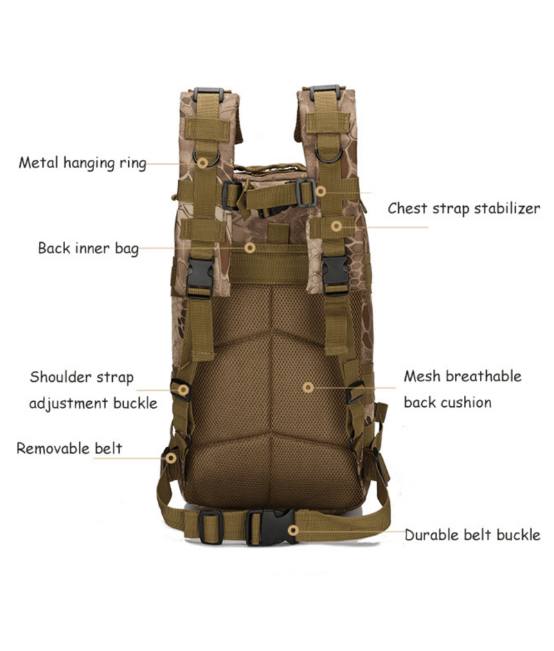 Load image into Gallery viewer, Tactical 25L Molle Backpack
