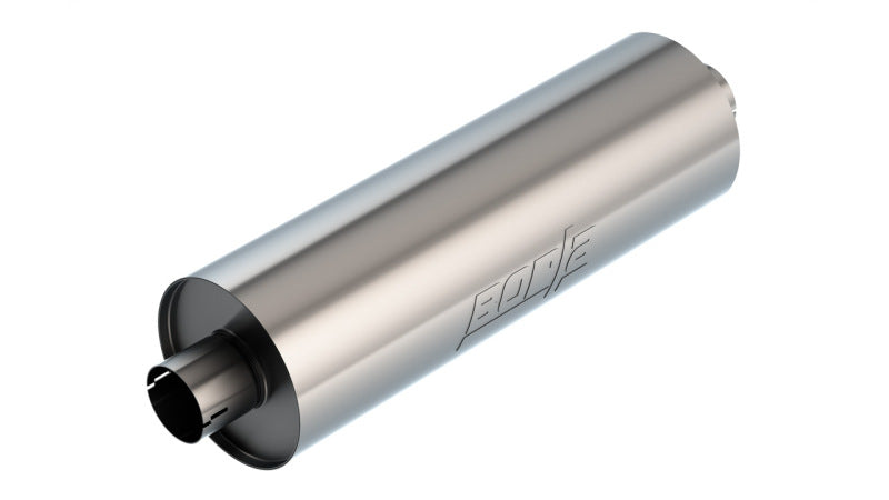Load image into Gallery viewer, Borla Specialty Muffler 3in Center In/Out 7.75in Dia. 24in Body 29in OAL Touring Notched
