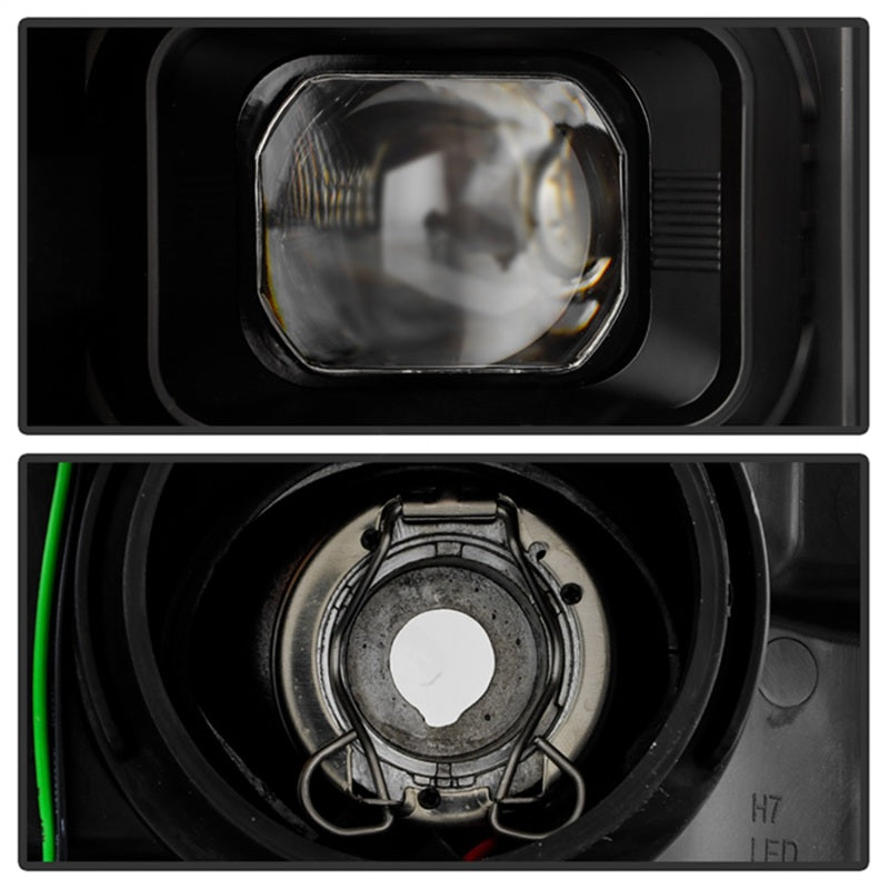Load image into Gallery viewer, Spyder Signature 20-21 Ford F150(Halogen Model) Proj. Headlights - Black(PRO-YD-FF15021HALSI-SEQ-BK)

