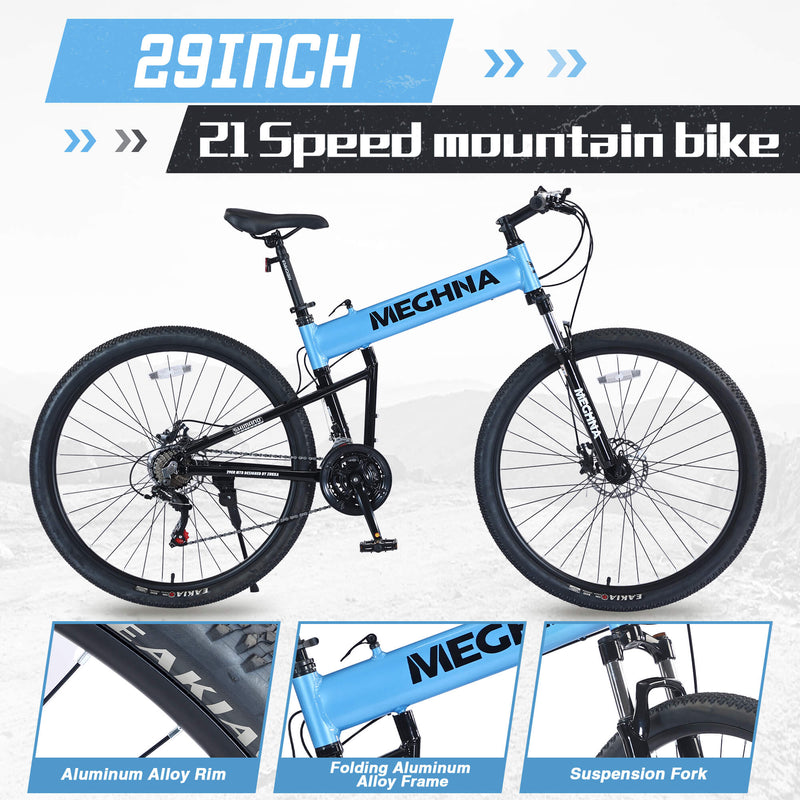 Load image into Gallery viewer, Meghna XM2 Folding Bike - 29"
