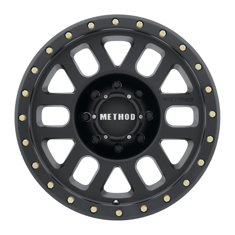Load image into Gallery viewer, Method MR309 Grid 18x9 0mm Offset 8x180 130.81mm CB Matte Black Wheel
