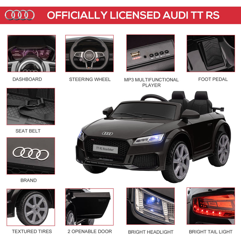 Load image into Gallery viewer, 6V Audi TT RS Kid Electric Sports Car with Remote Control Ride-On
