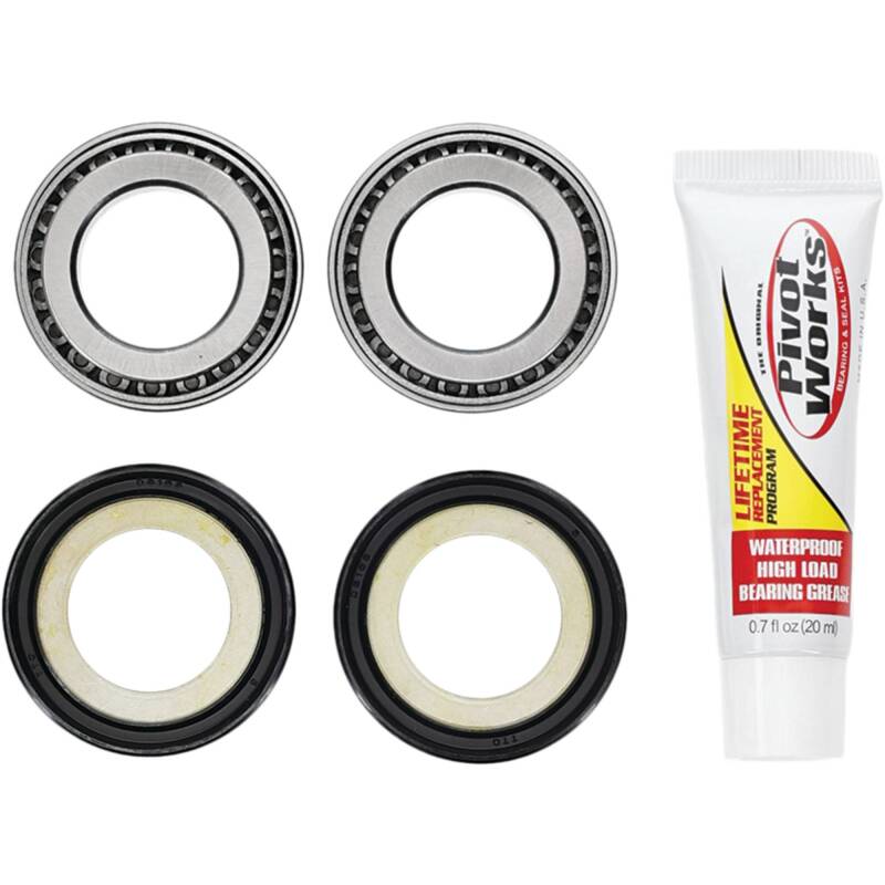 Pivot Works 19-23 Honda CRF110F Steering Stem Bearing Kit