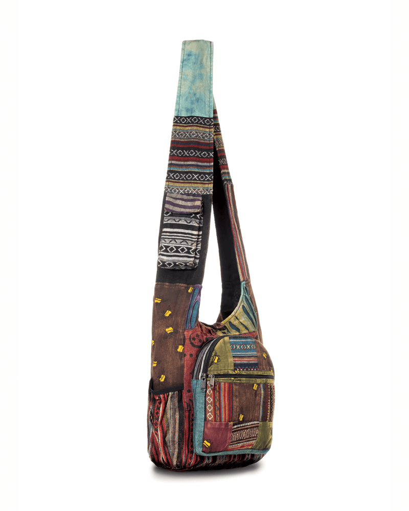 Load image into Gallery viewer, Kathmandu Collection Bee Hobo Bag
