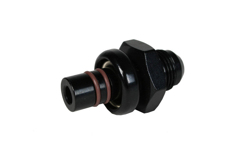 Load image into Gallery viewer, Aeromotive Ford 1/2&#39;&#39; Male Spring-Lock to AN-08 Feed Line Adapter
