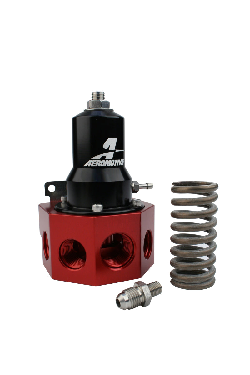 Load image into Gallery viewer, Aeromotive EFI Regulator Belt Drive, 30-120 psi, .500 Valve, 4x AN-08 &amp; AN-10
