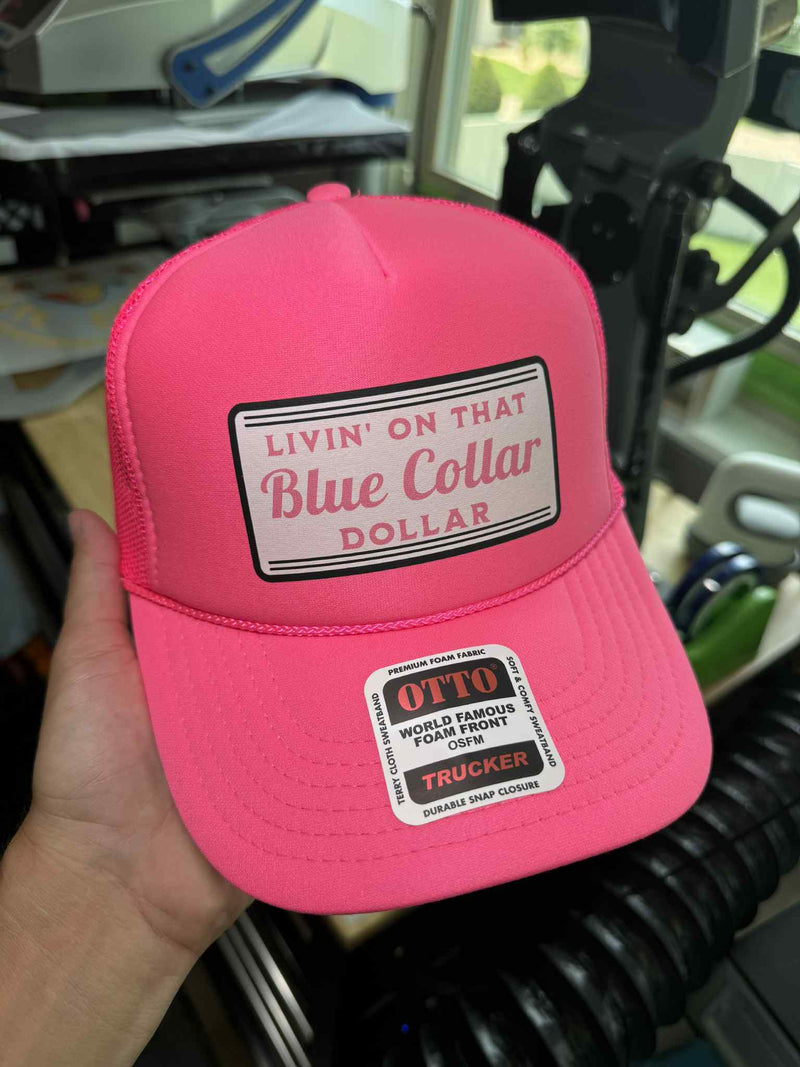 Load image into Gallery viewer, Blue Collar Dollar Trucker

