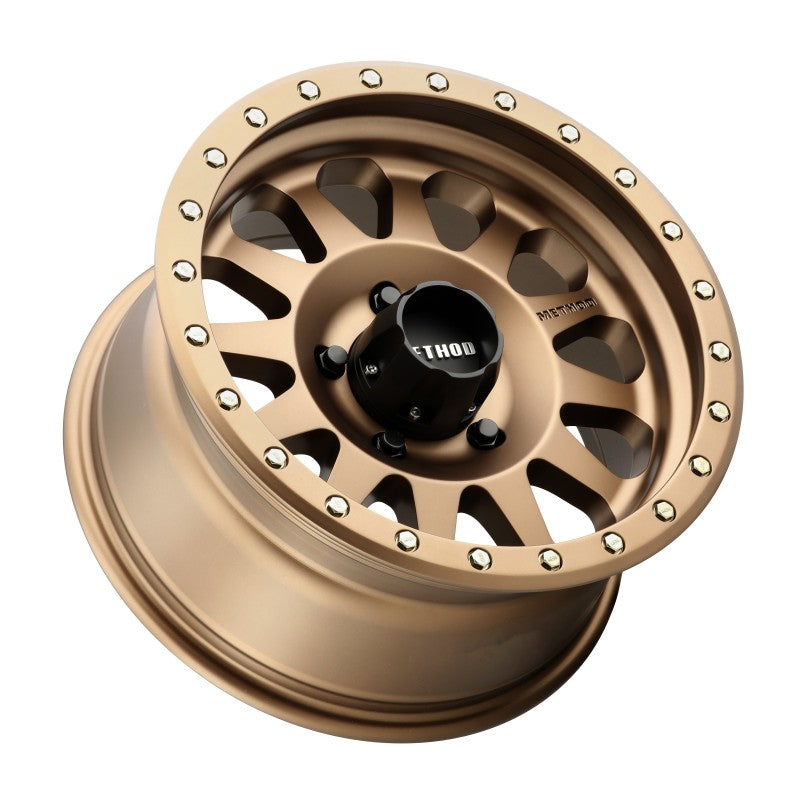 Load image into Gallery viewer, Method MR304 Double Standard 15x8 -24mm Offset 5x4.5 83mm CB Method Bronze Wheel
