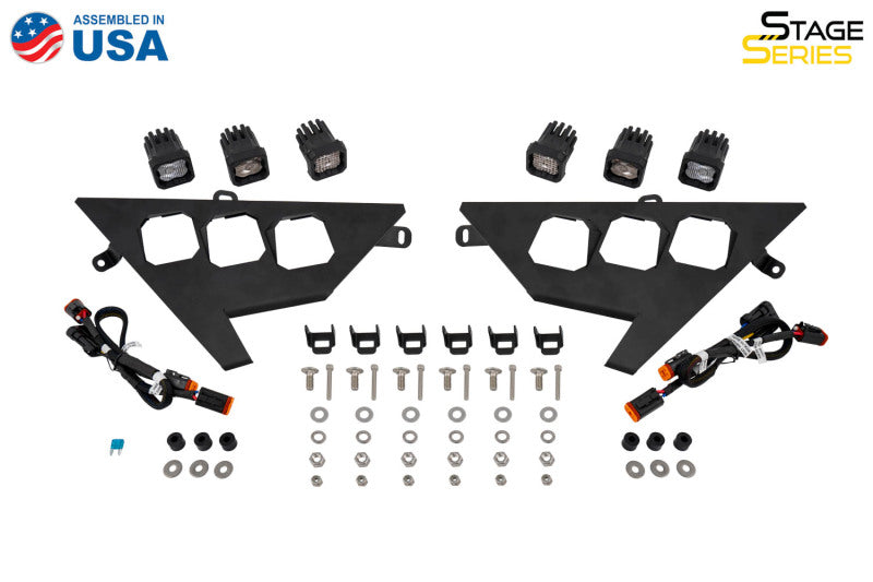 Load image into Gallery viewer, Diode Dynamics 20-Present Polaris RZR C1 Headlamp Kit Sport - White ABL (Pair)
