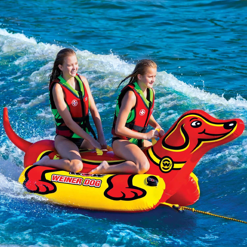 Load image into Gallery viewer, WOW Sports Weiner Dog 2 Towable (19-1000)
