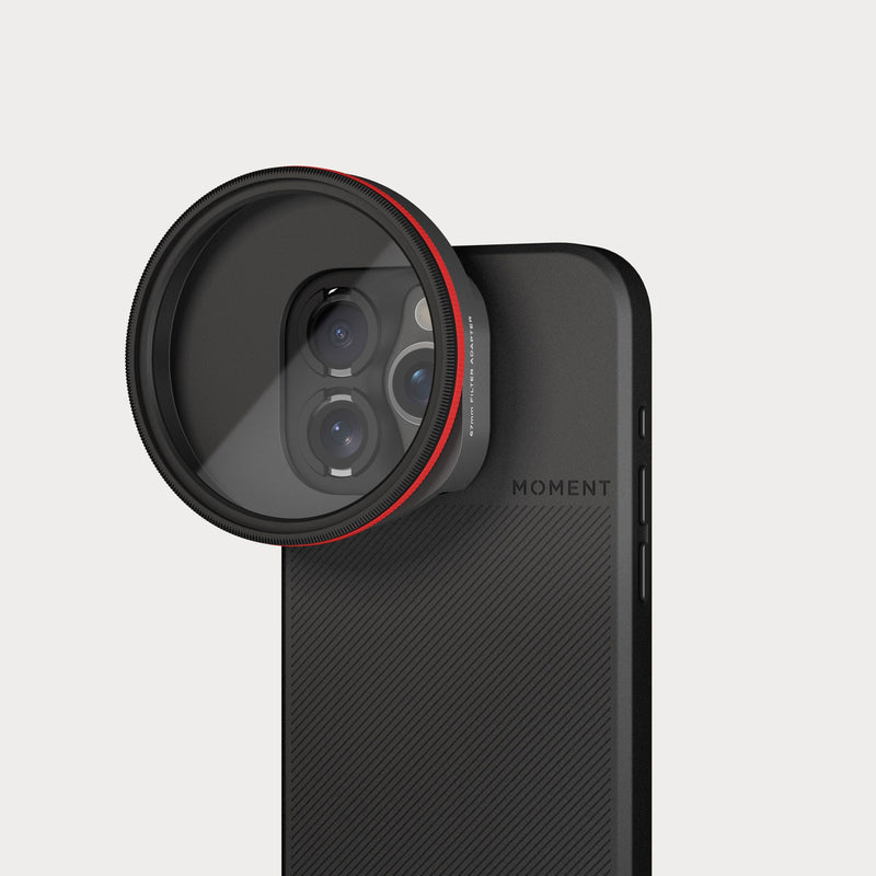 Load image into Gallery viewer, 67mm Snap-On Filter Mount for iPhone
