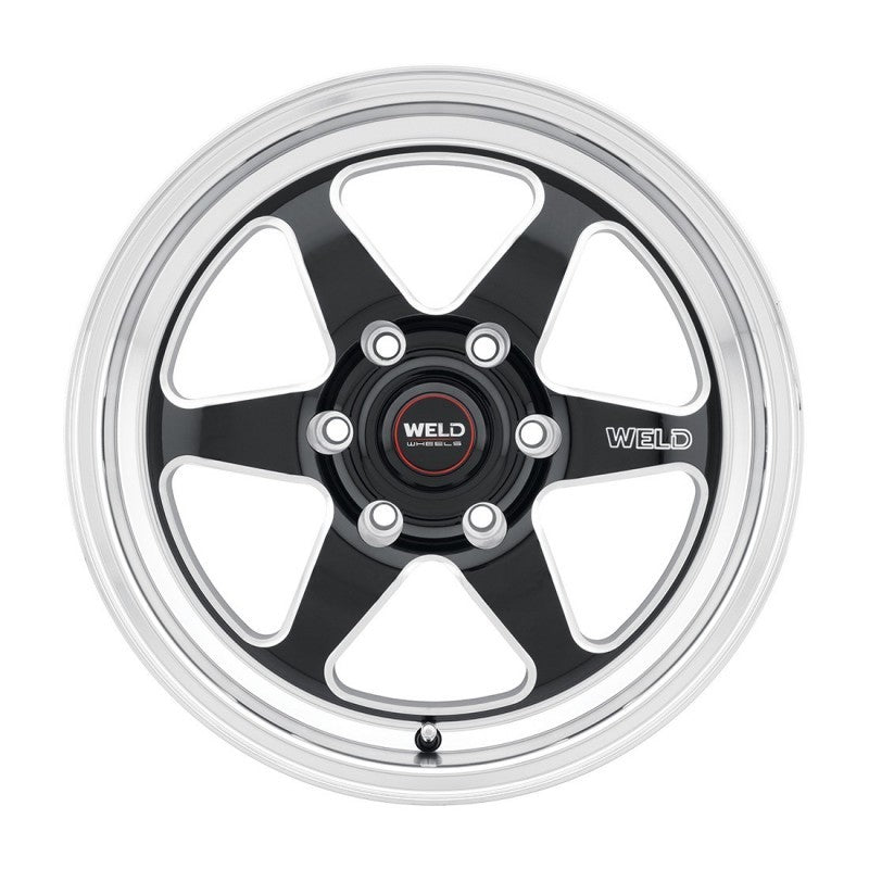 Load image into Gallery viewer, Weld S156 20x7 Ventura 6 Drag 6x135 ET13 BS4.50 Gloss BLK MIL DIA 87.1
