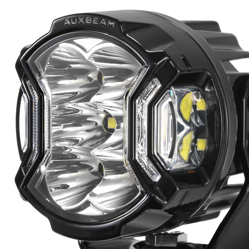 Load image into Gallery viewer, V-ULTRA Series | 3 Inch 108W LED Side Shooter White Pod Lights with Amber DRL
