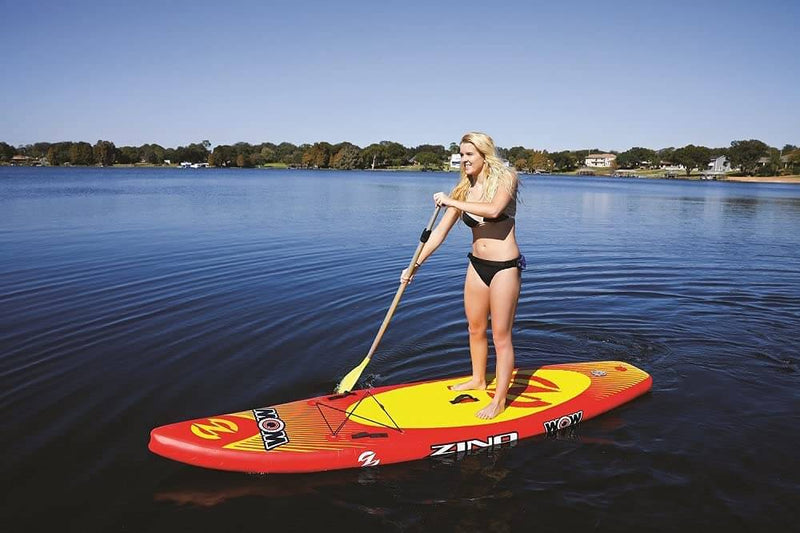 Load image into Gallery viewer, WOW Sports 11' Zino Stand Up Inflatable Paddleboard SUP Package with Cup Holder (21-3020)

